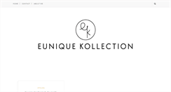Desktop Screenshot of eunique-kollection.com